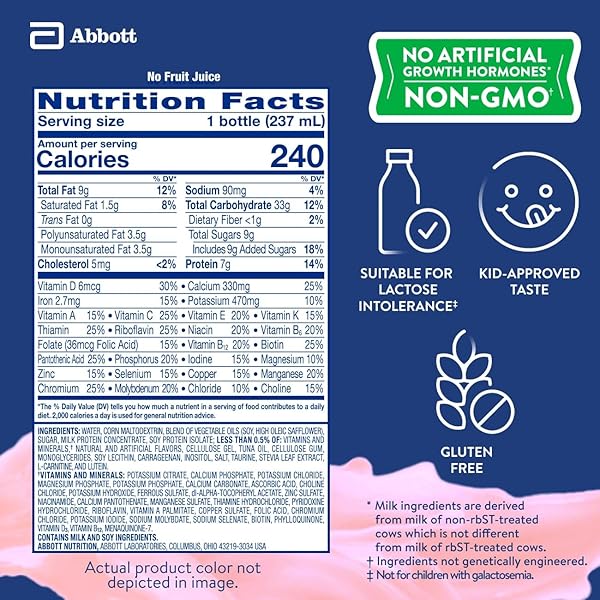 PEDIASURE LIQ(4X6)STRAWB 51810