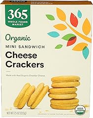 365 by Whole Foods Market, Galletas de queso sándwich mini orgánico, 7.5 onzas