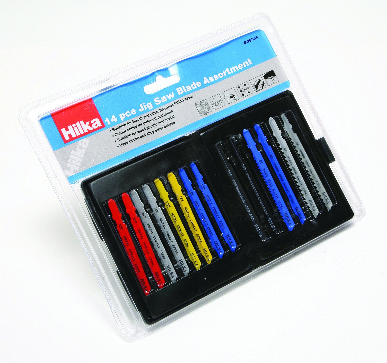 14 PC Jigsaw Blade Assortment
