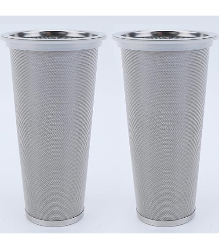 thumbnail image 2 of Stainless Steel Cold Brew Coffee Filter - 304 Steel Mesh Infuser For Mason Jars 3.1x5.9 Inch 2 of 10