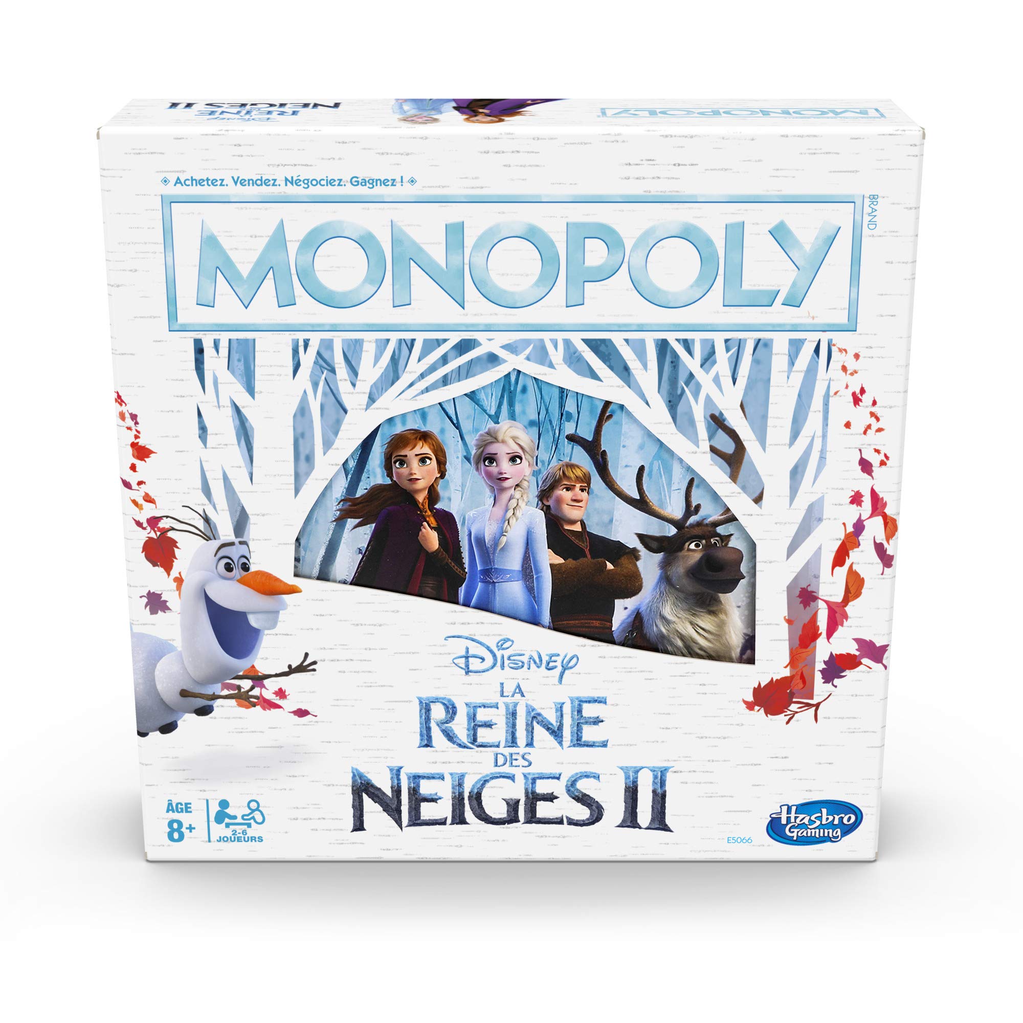 Monopoly Frozen Board Game – French Version