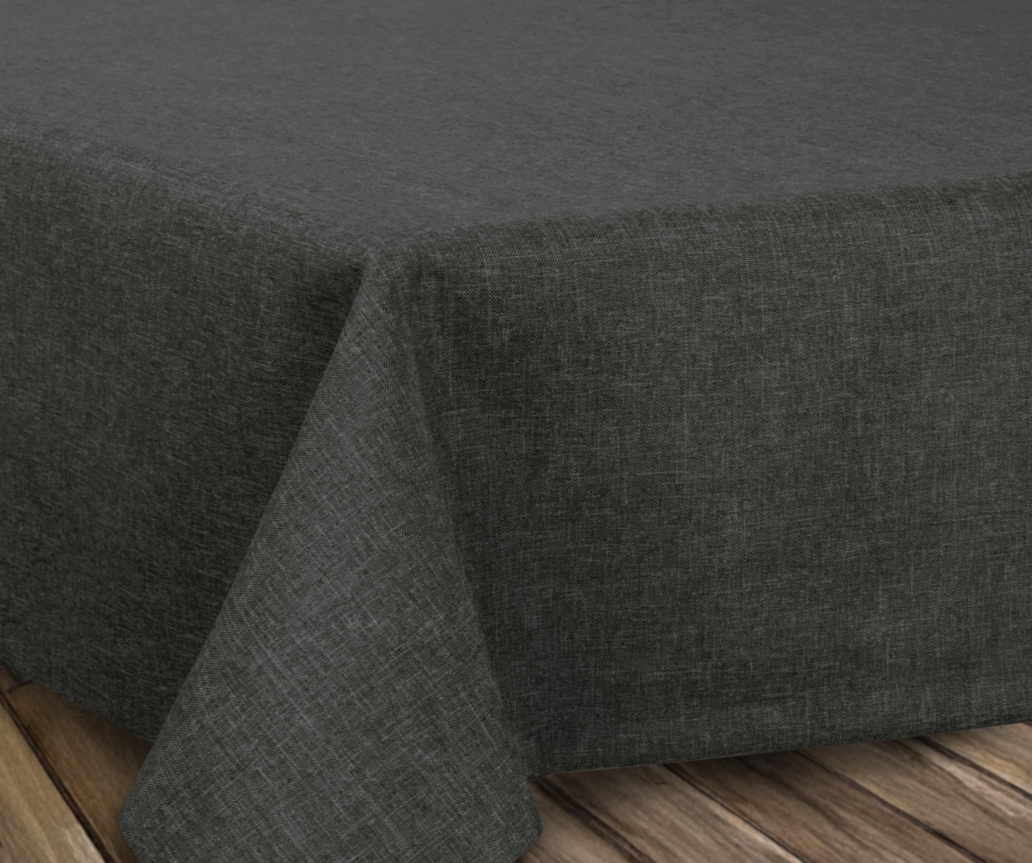 LeinenOptik Table Cloth Oval Round Square Non-Iron Fabric Assorted Sizes & Colours