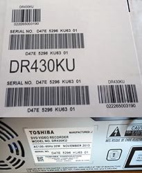 Toshiba DR430 DVD Recorder