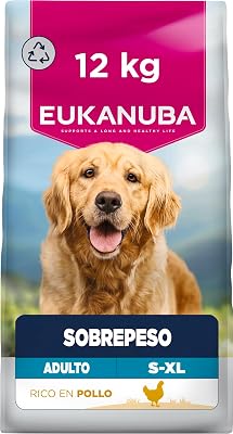 Excesso de peso - Comida Dietética para Cães, Galinha, 12kg