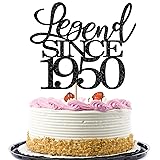 Migeaks Legend Since 1950 Cake Topper 75th Birthday