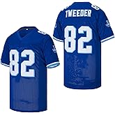 Men's 82 Charlie Tweeder Varsity Blues Movie West Canaan Coyotes Football Jersey Stitched