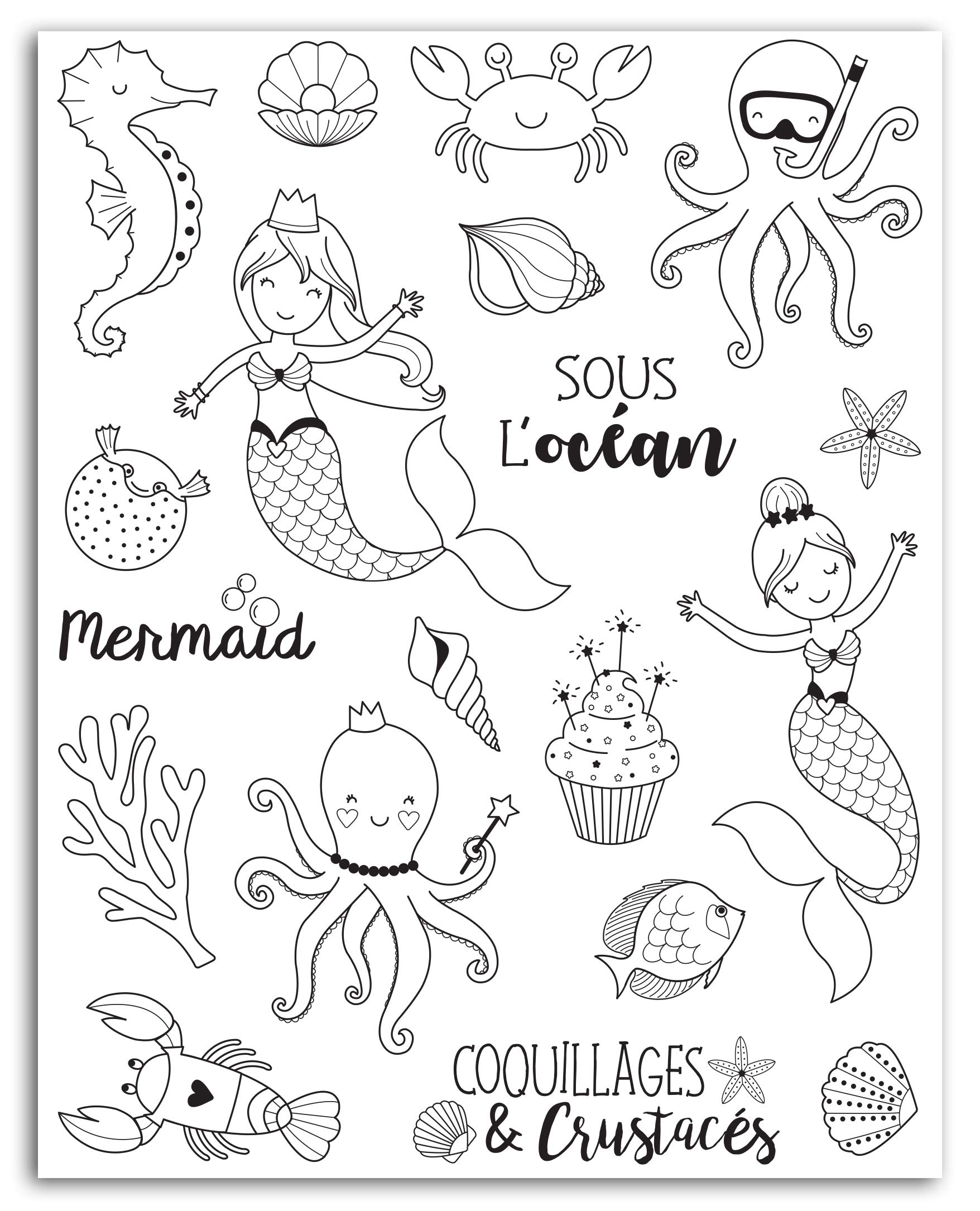 Toga 19 Crystal Underwater Silicone Stamps, Transparent, Not Applicable