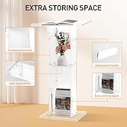 Rengue Acrylic Podium Stand, Pulpit for Churches