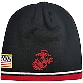 Icon Sports U.S. Armed Forces Unisex-Adult Icon Sports Officially Licensed Marines Beanie - Unisex Adult