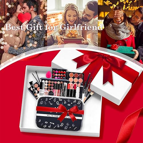 All in One Makeup Gift Kit, Include Makeup Brush Set, Eyeshadow