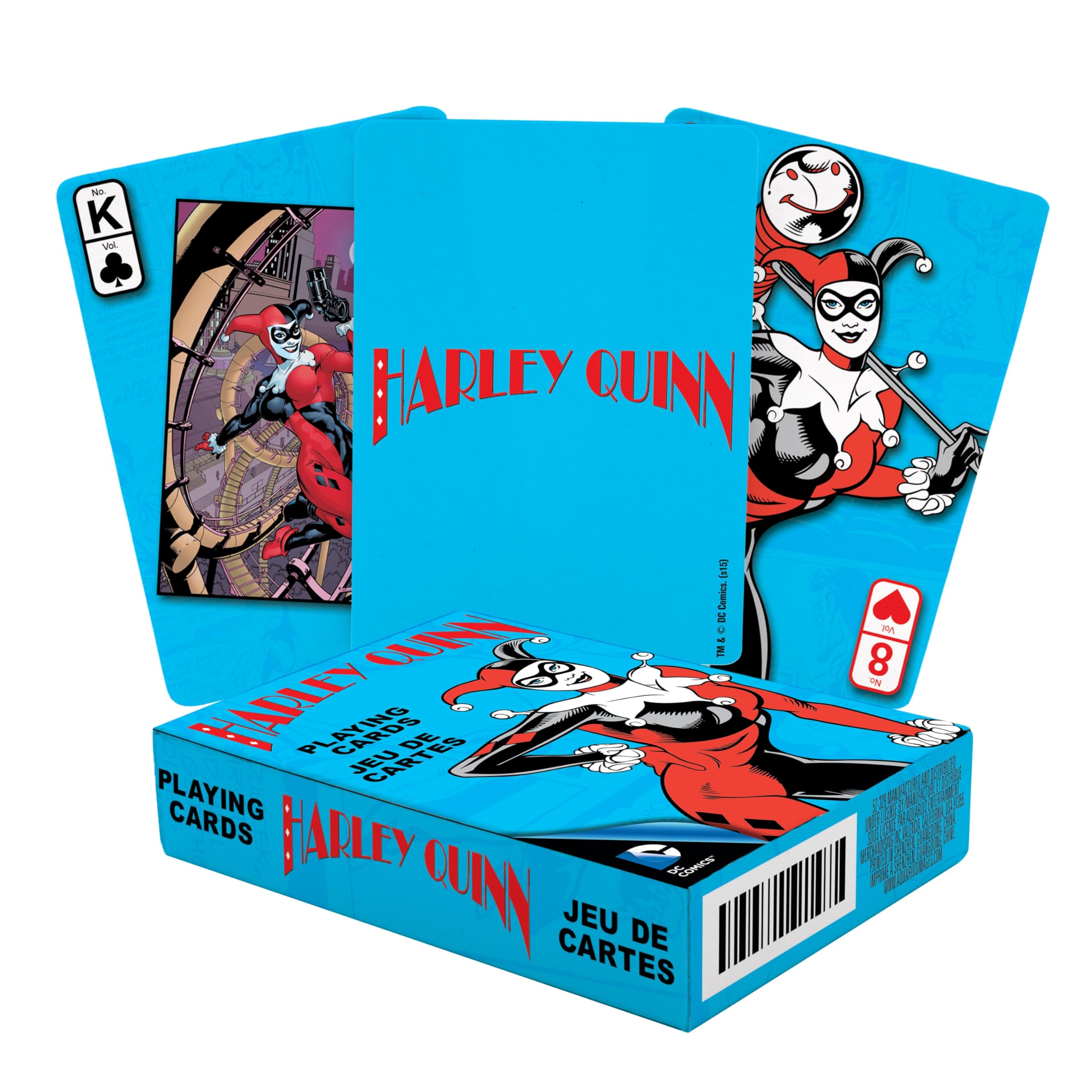 AQUARIUS DC Comics Harley Quinn Playing Cards