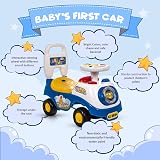 Hillington New My First Ride On and Push Buggy Car Blue view 4