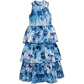 Speechless Girls Sleeveless Maxi Length Organza Party Dress