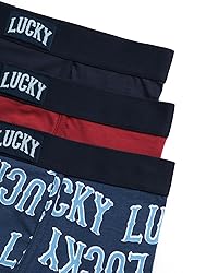Lucky Brand Men's Boxer Briefs – 3 Pack Soft