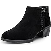 Vepose Women's Suede Leather Ankle Boots