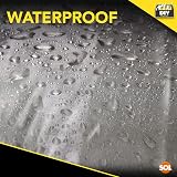 SOL 4 Pack Dust Sheets 3.6m x 2.7m Large Clear Plastic Sheets view 4