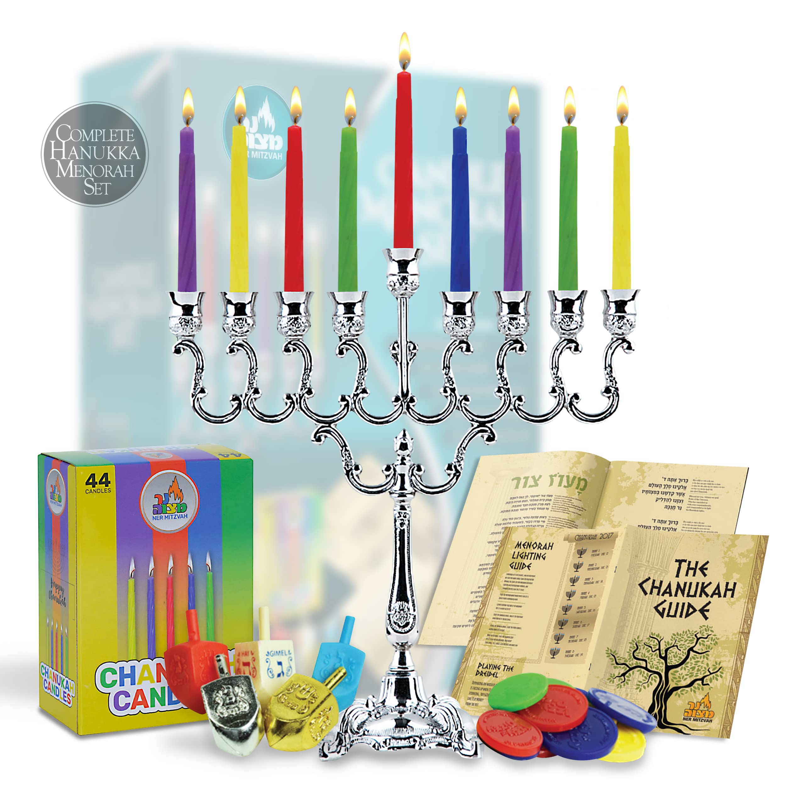 Hanukkah Menorah Set