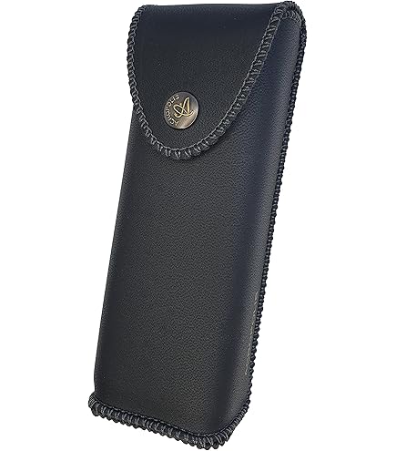 SMAZDFXX Étui à Lunettes Zippé (bouledogue Français) - Sac à Lunettes Portable Avec Crochet - Design élé - Pochette Pour Lunettes De Soleil Pour Hommes Et Femmes - Noir - Taille Unique