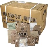 U.S. Military MRE 12-Pack, Flameless Heaters, Freeze Dried, 2023 Inspection | Genuine Military MRE with Flameless Heaters, Entree &amp; Side Dishes, 12-Pack, 2023 Inspection Date