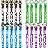 20Pcs Eid/Ramadan Mubarak Bubble Wands, Mini Bubble Wands for Eid Party Favors, Islamic Gift Toys for Girls Boys Kids Toddler Adults, Party Bag Stuffers Goodie Bag Filler, Classroom Prizes