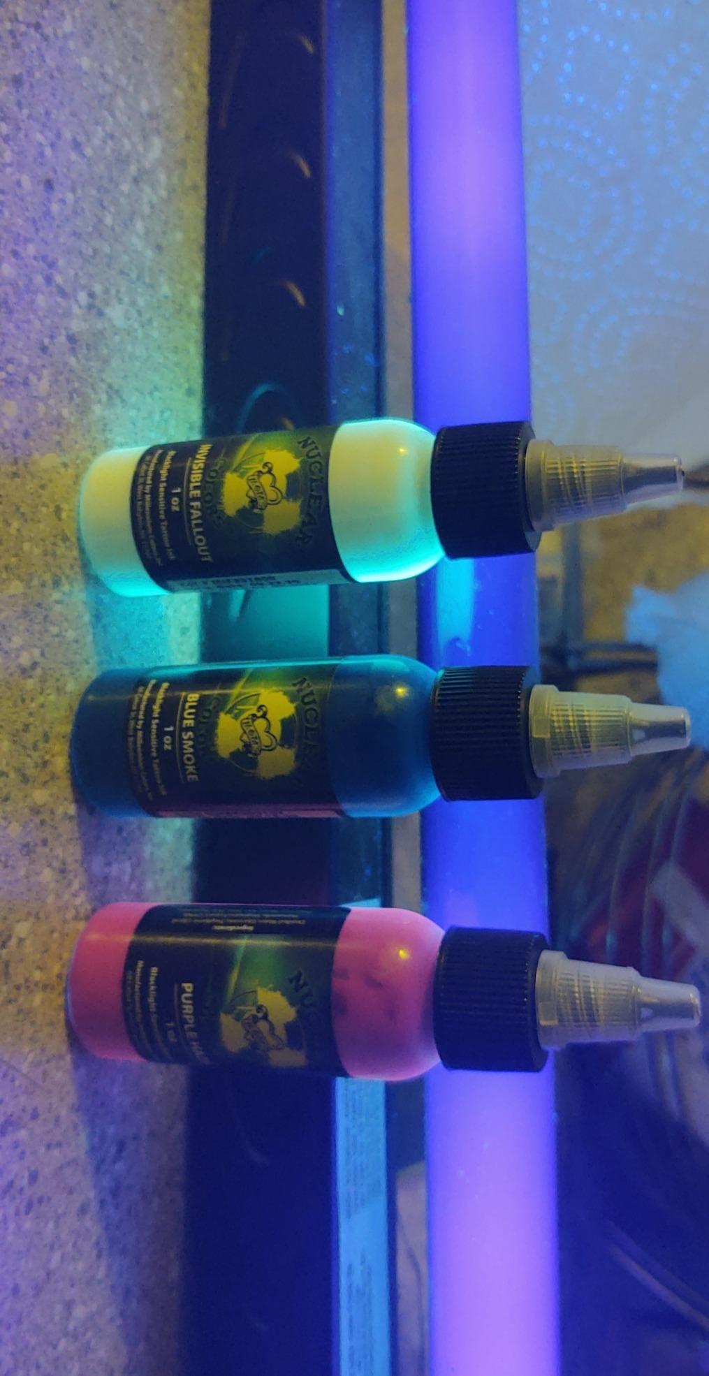 10/mo Finance Millennium Mom's Nuclear UV Blacklight Tattoo Ink 3