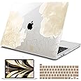 Tuiklol Compatible with 2022 MacBook Pro 13 Inch M2 Clip, 2021 2020 Release M1 A2338 A2289 A2251, Hard Shell Case for MacBook Pro 13" with Touch Bar Fits Touch ID and Retina Display, Abstract Flower