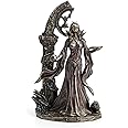 Veronese Design Aradia The Wiccan Queen of Witches Cold Cast Resin Antique Bronze Finish Statue