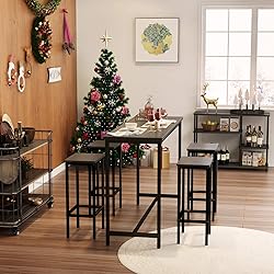 ODK Bar Stools Set of 2, Counter Height