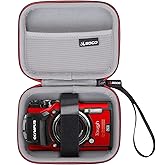 RLSOCO Hard Case for OM System Tough TG-7/Tough TG-6/TG-5/TG-4 Underwater Camera,Travel Hard Carrying Case, Dust-Resistant an