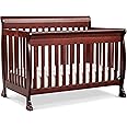 DaVinci Kalani 4-in-1 Convertible Crib in Rich Cherry, Greenguard Gold Certified