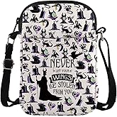 TSOTMO Evil Queen Movie Merch Villains Gift Villains Characters Crossbody Bag for Movie Fans Evil Villains Fans Bad Witches (Wings cross)