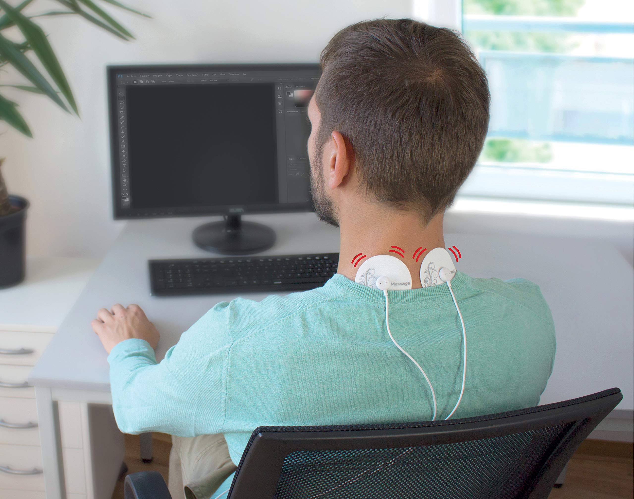 Hydas 4490.1.00 Smart Massager, Mobile, Handy Ideal for Travel, 6 Massage Programmes