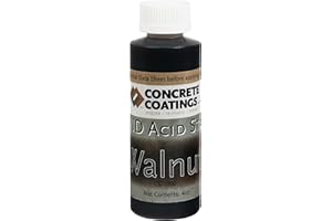 CC Concrete Coatings Vivid Acid Stain for Concrete Walnut 4OZ