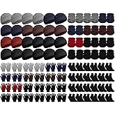 Twistover 96 Pcs Winter Gloves Beanies Neck Warmers Sock Bulk Unisex Beanie Hat Mittens Sock Neck Gaiters Donation Charity Care Bundle for Homeless Bundle Gift for Men Women