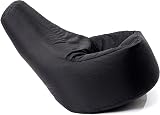 MaxiBean Black Bean Bag Chair - Weather Resistant Gaming & Lounge Chair view 6