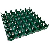 GQF Large Egg Setting Tray | Heavy-Duty Metal Tray with Adjustable Dividers for Goose, Turkey, Peafowl &amp; Other Large Eggs, Fits GQF 1500 &amp; 1502