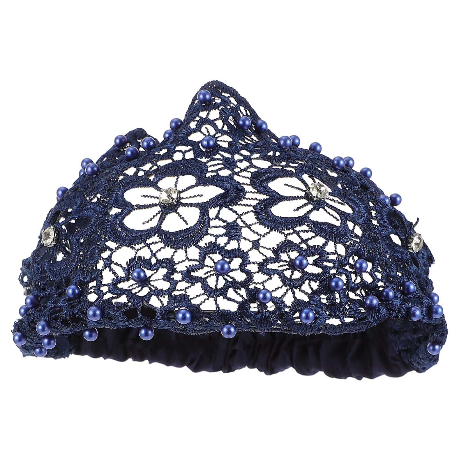 FRCOLOR Non-slip Hair Cover Headband for Women for Wedding Guests Decorative Hair Accessory Blossom Pattern