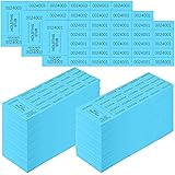 Kosiz 1600 Sheets Raffle Ticket Sheets Blue Chinese
