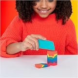 Kinetic Sand Rainbow Mix Set with 382g and Tools - 3 Colours 127g Each view 4