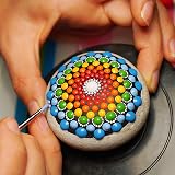 THE TWIDDLERS 35-Piece Mandala Dotting Tool Kit with Acrylic Paint Tray view 4