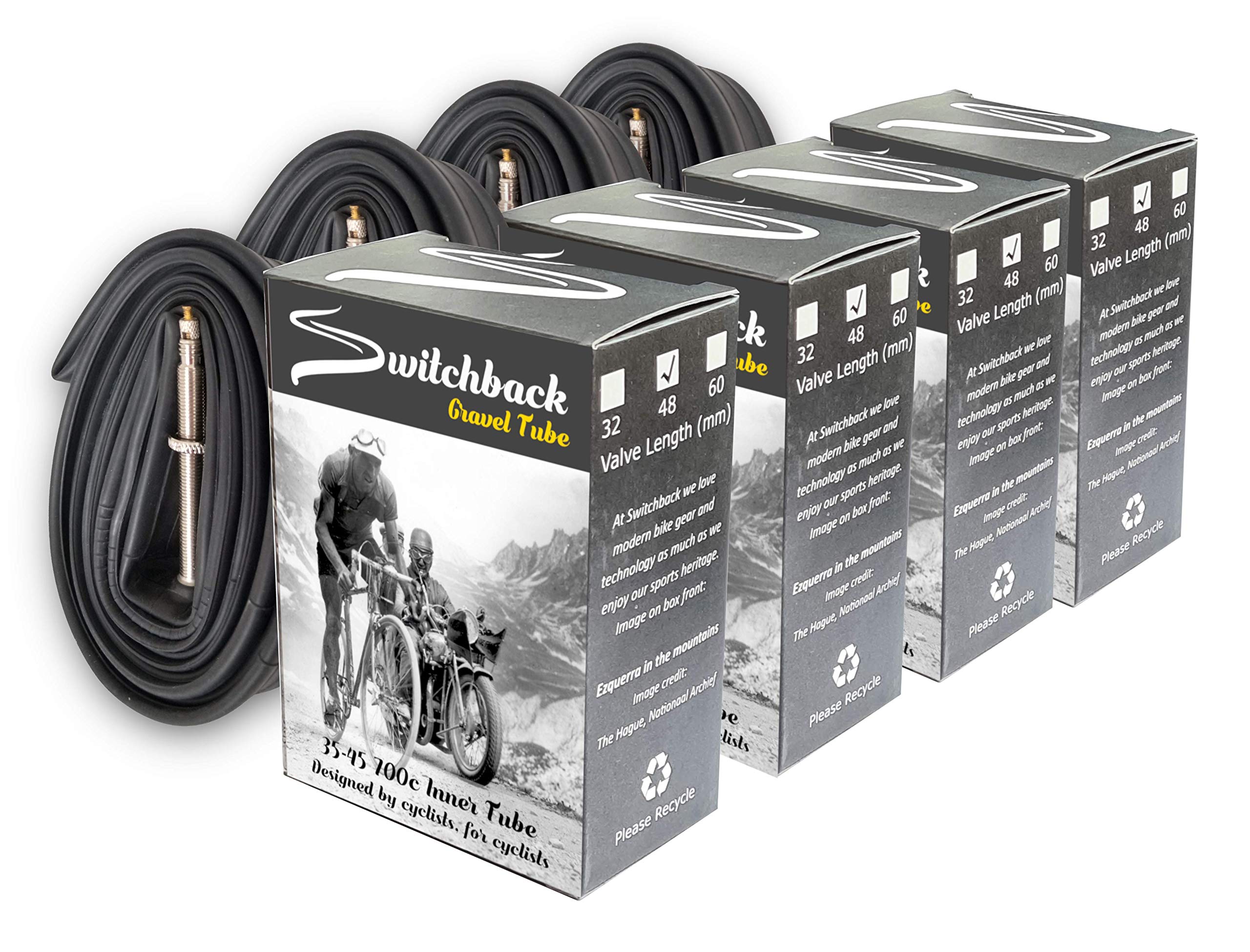 Switchback Inner tube - 700c 35-45c 48mm Valve Length (4)