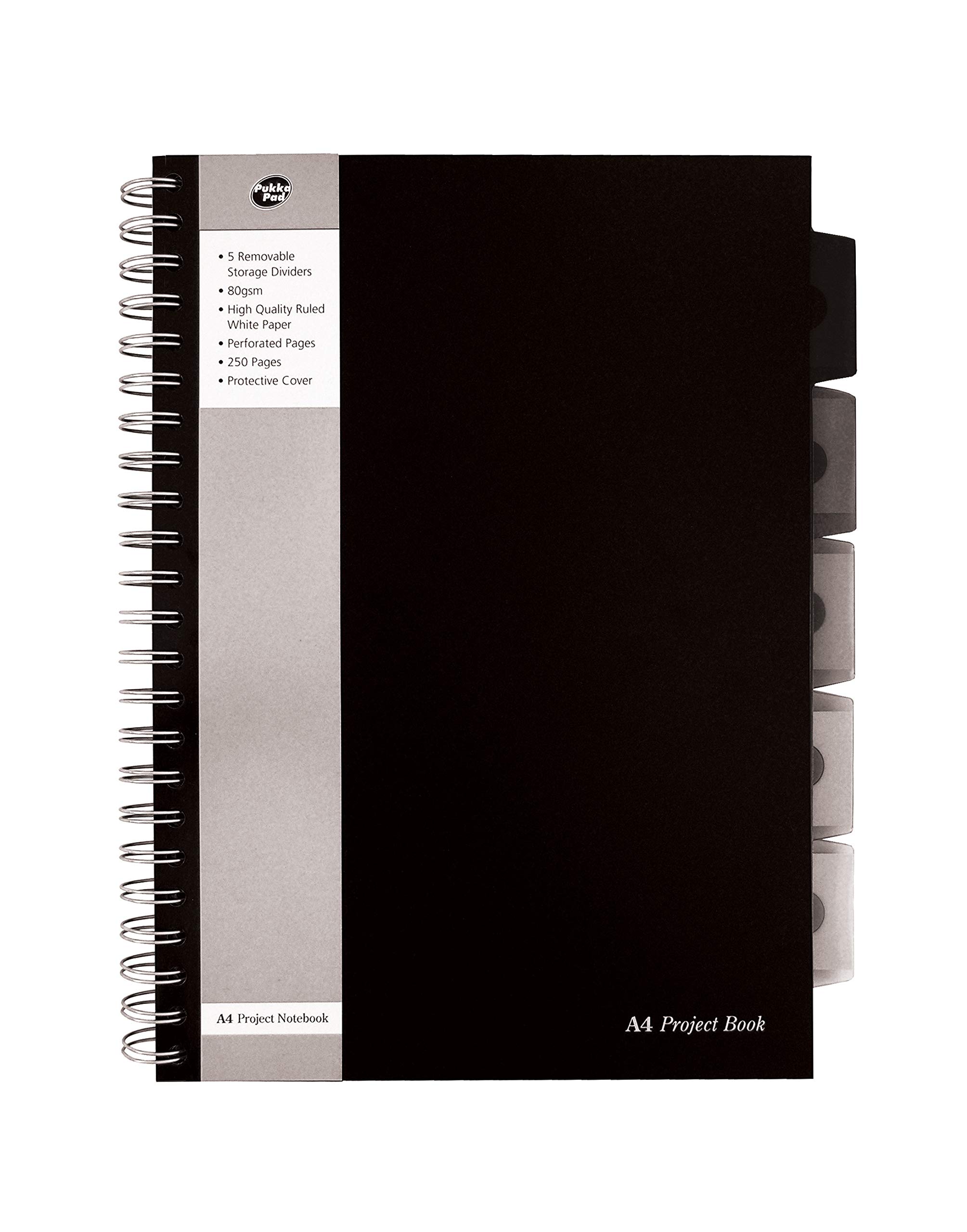 Pukka Pad, Black Project Book A4 โ image 1