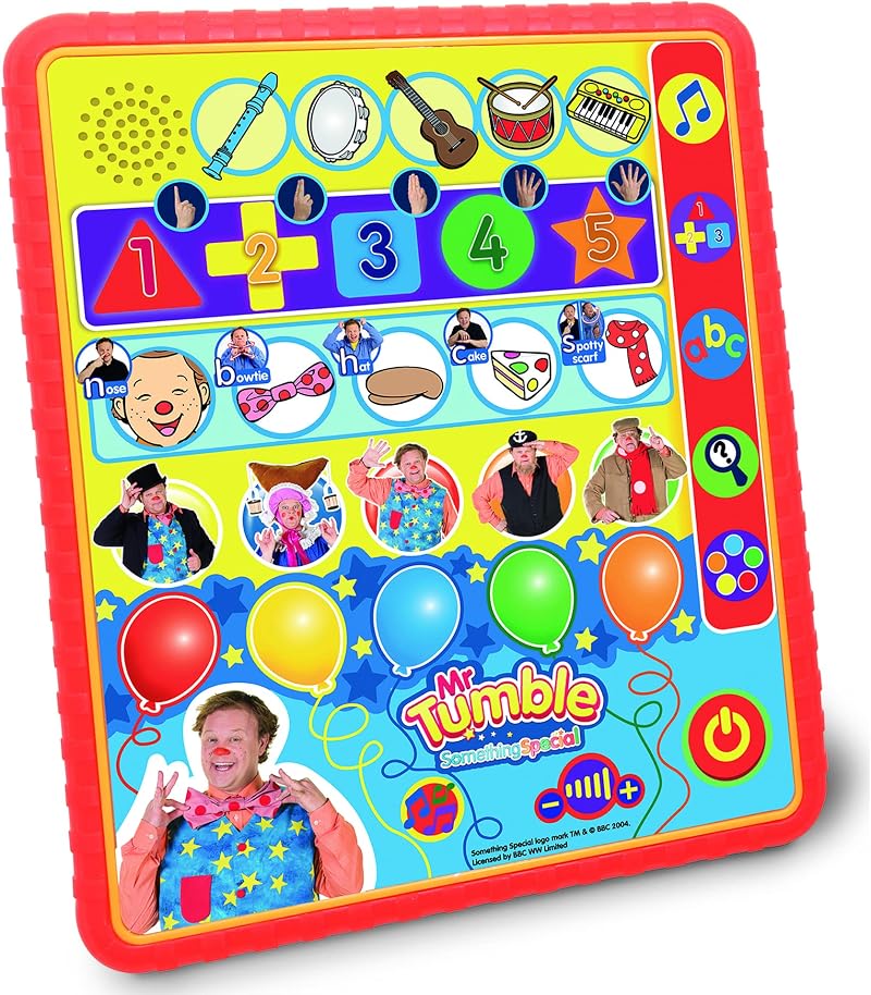 Mr Tumble Learning Pad SS01 CBeebies Multicolor Educational Tablet