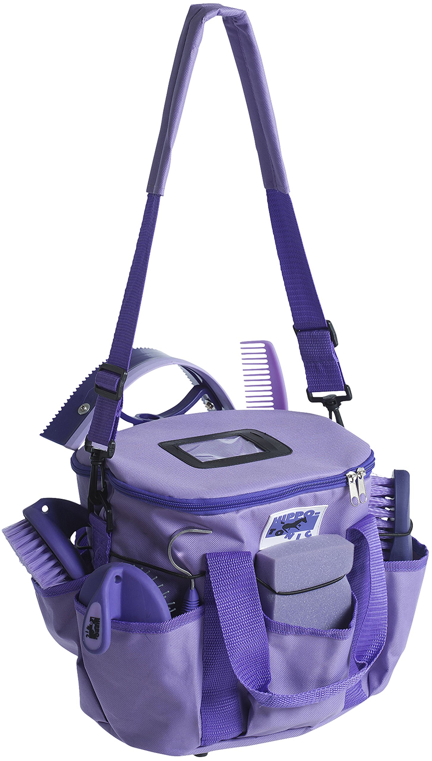 Hippo-Tonic Unisex Adult 700196 Pro 3 Grooming Set - Purple, 28 x 18 x 23 cm
