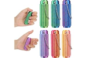 6 Packs Little Pain Ouchies Fidget, Stim Fidget Toy for Adults 3D Printed Keychain for Anxiety Relief Positive, Pocket Mini F
