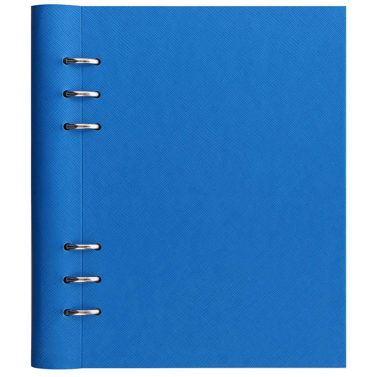 Filofax A5 Saffiano Clipbook - fluoro blue