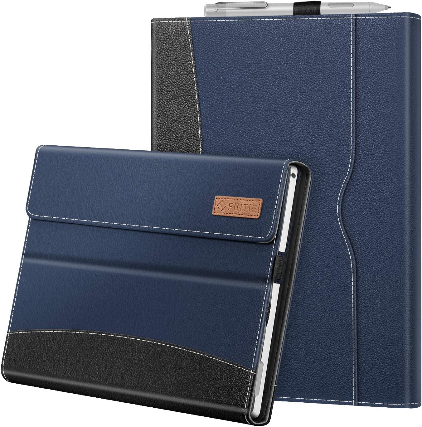 Coque FINTIE Pour Microsoft Surface Go 4/3/2/1 (10.5" Et 10") - Housse Multiposition Avec Fermeture Magnétique - Protection Anti-rayures - 9