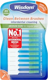 Wisdom Interdental Medium Brushes Green Pack of 120 view 5