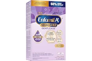 Enfamil A+ NeuroPro Gentlease, Baby Formula, Powder Refill Carton, with Brain Building DHA, 0+ Months, 2 x 431g (862g)