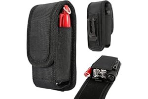 QEES Multitool Sheath,EDC Pouch,Multi Tool Holster for Belt,EDC Belt Organizer for Pen/Flashlight/Folding Knife,Tactical Tool Pouch Accessories,Knife Sheath for Wave Surge Raptor Case,Belt Pouch for Men